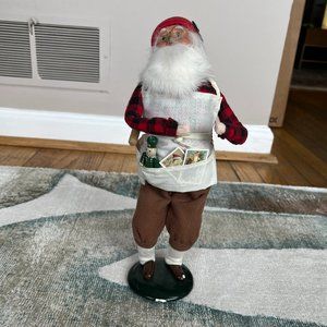 Vintage Byer's Choice Santa Figurine